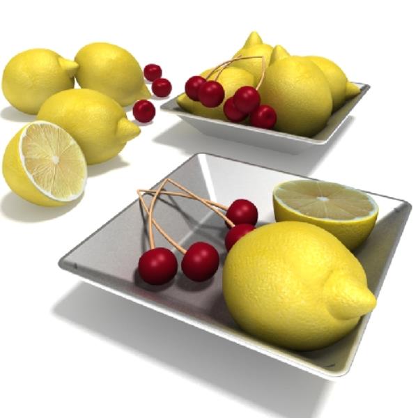 مدل سه بعدی میوه